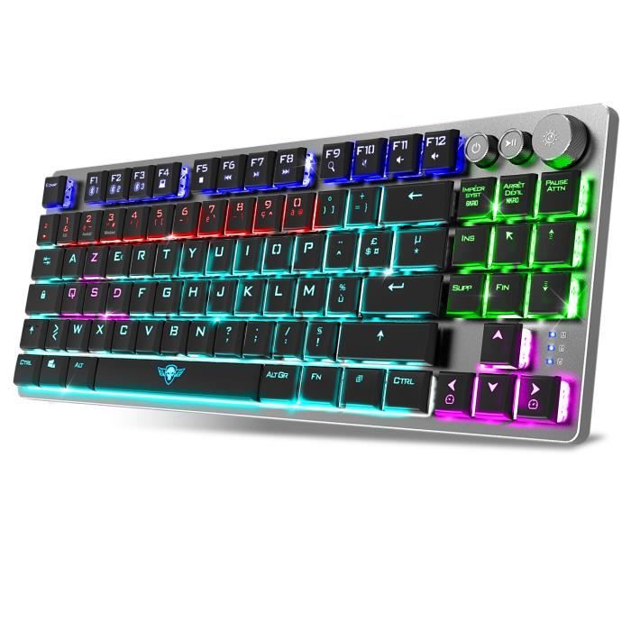 Clavier Gamer Mécanique TKL – Spirit Of Gamer – XPERT K1300 – Bluetooth – RGB – Azerty FR