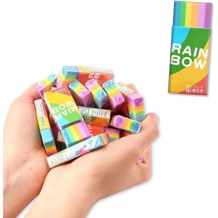 Set 10 Gommes Puzzle 3D En TPR – Formes Variées (cube, étoile, Pyramide) Pour Enfants, Entraîne La Motricité Et La Créativité, Cadeau Rigolo
