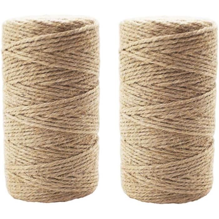 Corde En Jute Naturel Stanke - Diamètre 6mm à 40mm - Longueur 5m à 50m - Chanvre Jute Beige