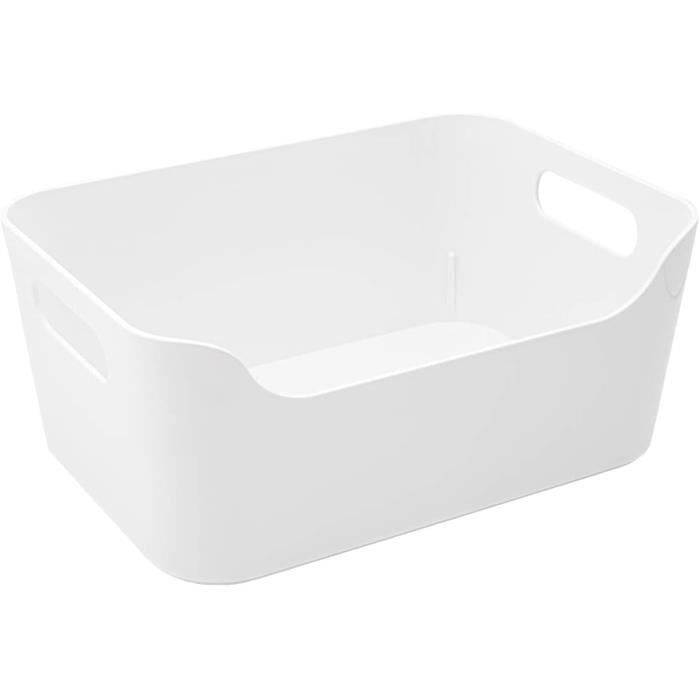 Lot De 6 Boîtes De Rangement IKEA Empilables – Blanche/verte – Occasion