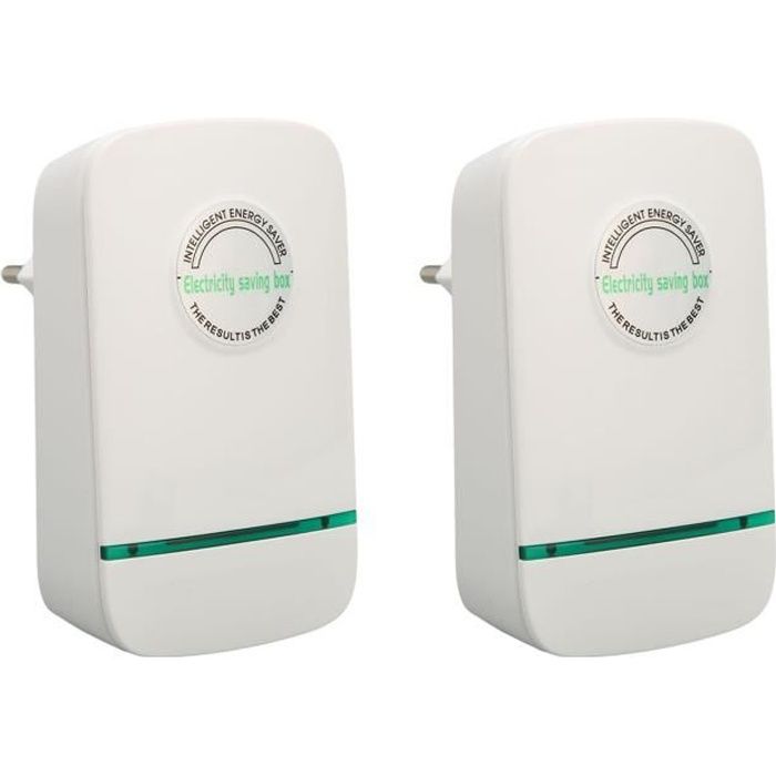Économiseur dénergie - TMISHION - 2pcs - 28000W - AC 90-240V - Sûr et fiable