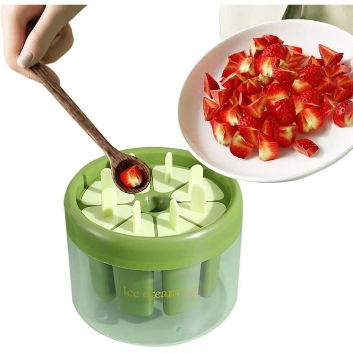 100 Sacs à Popsicles DKDDSSS Avec Entonnoir - Pour Glaces Maison, Yaourts Glacés Et Smoothies - Fermeture Zip étanche