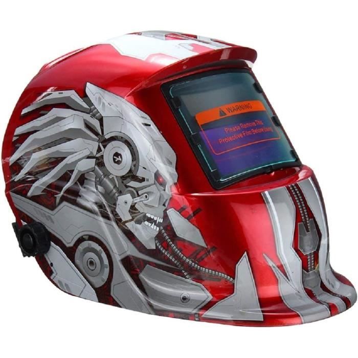 Écran De Masque De Soudage Auto-obscurcissant - Filtre Solaire DIN3/DIN11 - Compatible Casques Standards - Dimensions 109x52x6mm