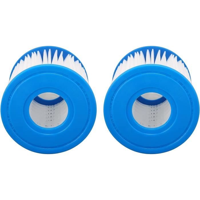 Cartouche Filtrante Réutilisable Pour Piscine - Compatible Filtres Type A, C, III (remplace 59900E, 58384) - 12