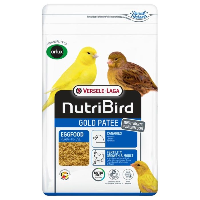 Meilleurs prix pour Pâtée Aux Œufs Pour Canaris Nutribird Gold Patee Jaune 1kg - Versele Laga
