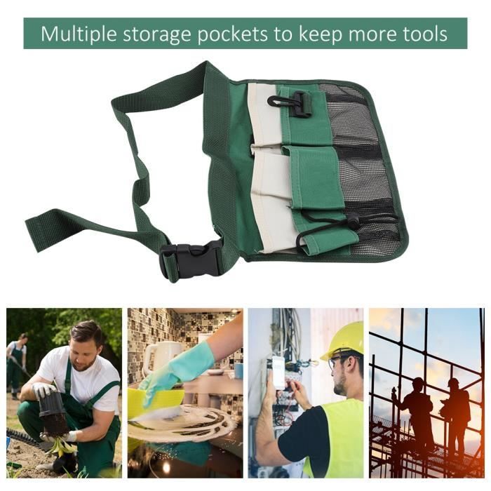 SAC A OUTIL,Sac de ceinture Durable pour électricien,sacoche à 7 poches