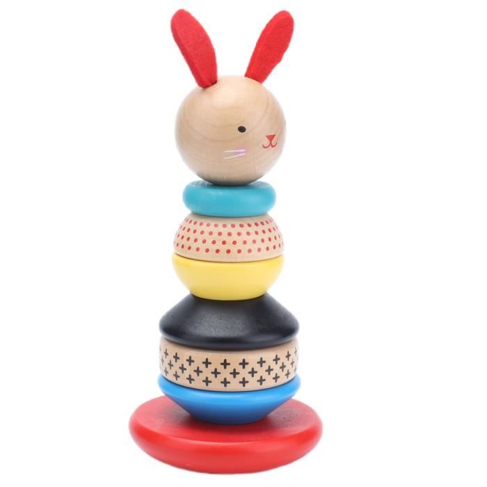 Jouet éducatif Montessori Arc-en-ciel En Bois Pour Enfants - DMZK