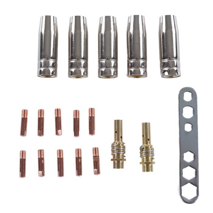 Lot De 15 Embouts De Contact M6 X 24 Mm Pour Soudage - Pour Torche électrique