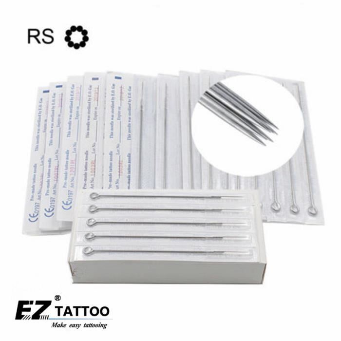 Aiguilles Tatouage MTS Pro – 25 X 15RS – Rond Nuanceur – Haute Qualité – Neuf