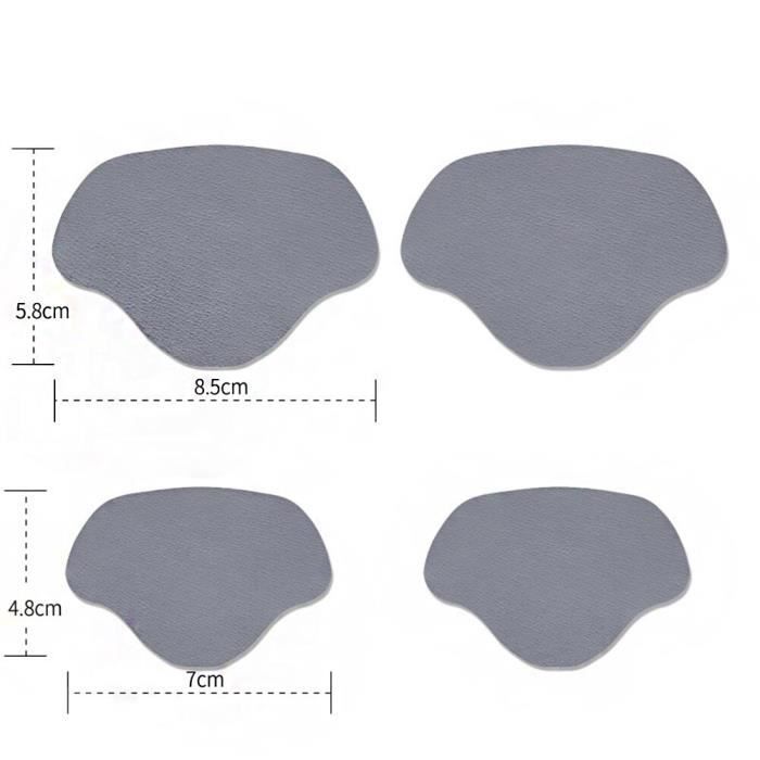 Autocollants De Protection De Semelle Pour Chaussures – Adhérence Renforcée – Lot