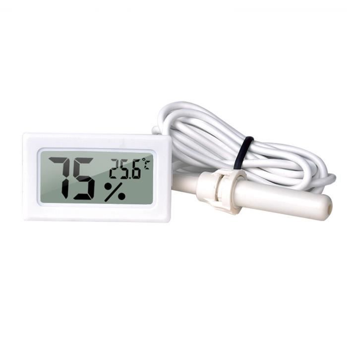 Thermomètre électronique PT-6 Avec écran Numérique - Alimentation 220V, Pour Mesure De Température Précise