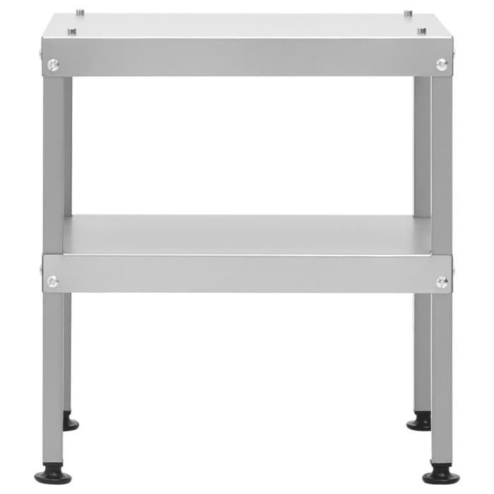 Table pour fumoir à four - ZERODIS - Acier galvanisé - 40x28x445 cm