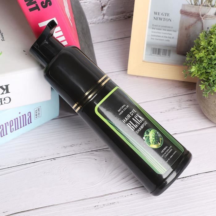Gel Colorant Perfect Anti-Cheveux Blancs--Shampooing Noir Naturel ZR004