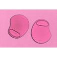 Magnet - Tapis de souris rose avec repose-poignet, mousse EVA, confort optimal, ergonomique-1