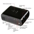 Retroprojecteur projecteur mini vidéoprojecteur HD LED multimédia portable 1200LM pour PC-ordinateur portable-téléphone-1