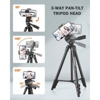 Trépied Pour Appareil Photo, Victiv 183cm Trépied Caméra Monopode