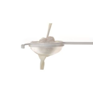 Passoire Plastique Double Poignée Jacent 15,2 Cm – Sans BPA, Égouttoir Fruits, Légumes, Pâtes, Lave-Vaisselle