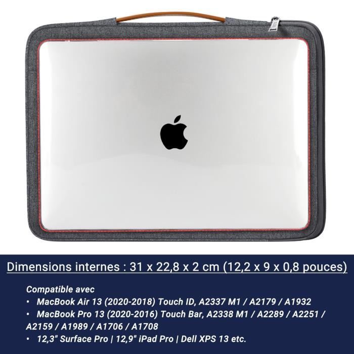 Housse ordinateur portable 13 pouces TV – Housse Macbook Pro 13 pouces  2009-2012 –