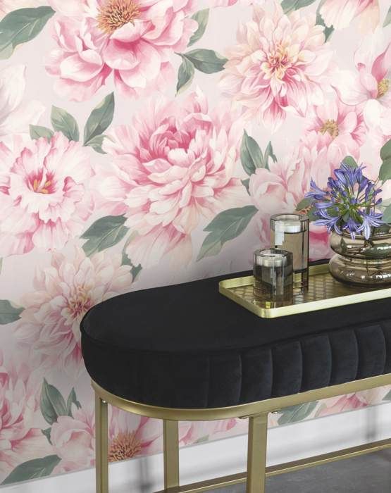 Rasch 424003 Poetry Papier Peint Intissé Universel Rose 10,05