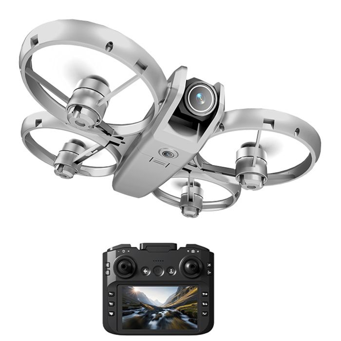 Mini Drone Avec Caméra 720P HD – Drone FPV Pour Enfant – Lumières LED Et 3 Batteries – 21 Min De Vol – Cadeau