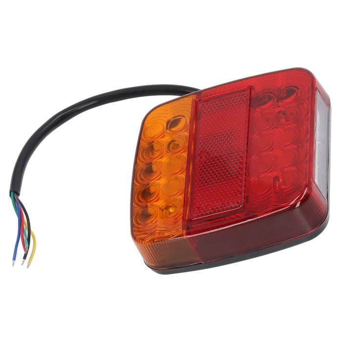 HURRISE 1 x rouge 24 LED véhicule voiture arrêt automatique queue voyant  feu de freinage arrière lampe 12V, ampoule de frein, feu de freinage de  voiture 