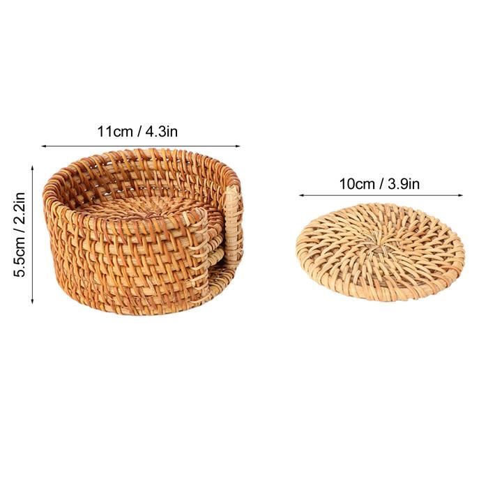 MAGICLULU 8 Pièces Soucoupes En Acier Inoxydable 304 - Sous-Verres Pour Sachets De Thé, Tasses Et Bouteilles De Vin
