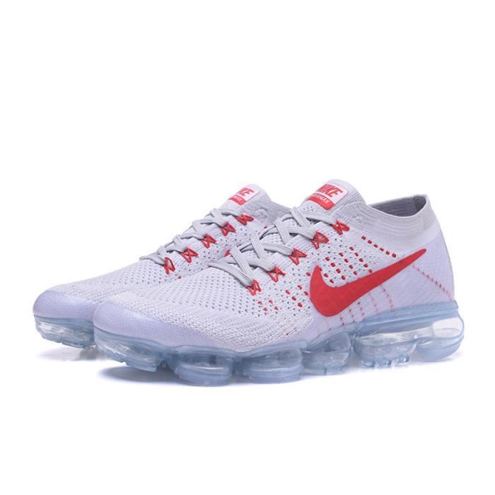 Nike vapormax blanche et rouge shop