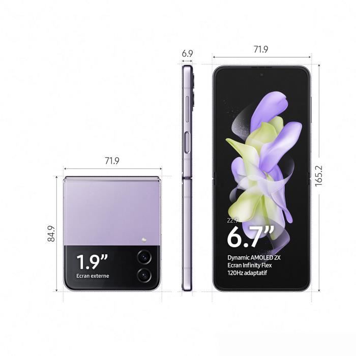 Galaxy A34 (5G) 128 Go, Lavande, débloqué - Samsung