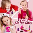 Maquillage Enfant Faux - Malette Maquillage Jouet -Cosmétiques Beauté pour Enfants Jeux D'imitation Cadeau pour Enfant Petite Filles-2