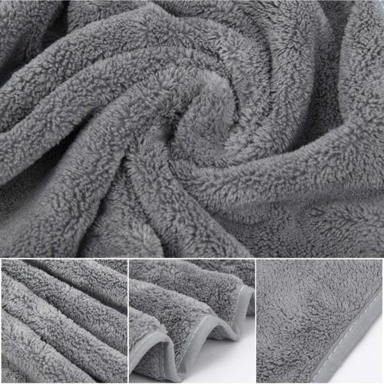 Lot De 6 Essuie Mains Pour Cuisine, Avec Boucle De Suspension Serviettes Bicolores Double Face Epaisses Douces Et A Sechage Rapide 97860115