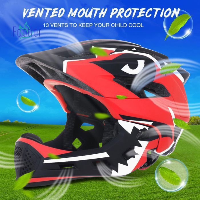 Casque De Protection Enfant Flintronic - Taille Réglable S/M - Pour Vélo, Rollers, Skate, Scooter - Norme CE - 5