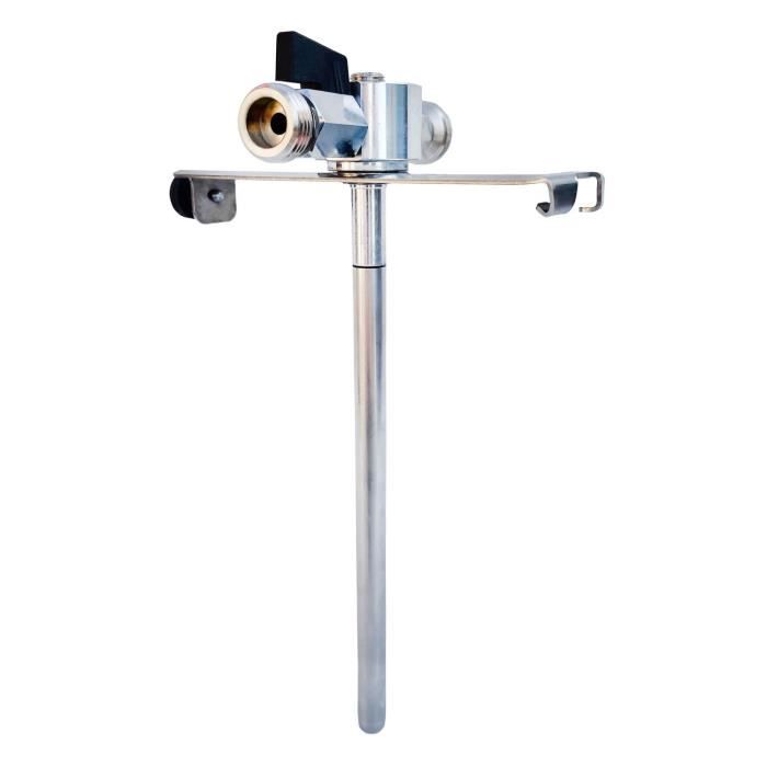 Adaptateur Nettoyage Robinet Bière 1/4" En Acier Inoxydable - Compatible Tiges Américaines - Pour Fût Et Ligne De Bière - 6