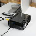 Retroprojecteur projecteur mini vidéoprojecteur HD LED multimédia portable 1200LM pour PC-ordinateur portable-téléphone-3