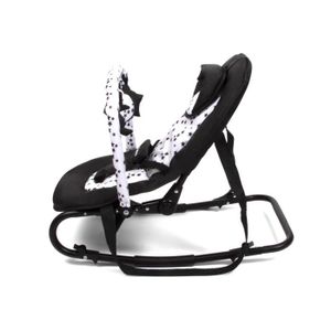 Baninni Transat Bébé Classique Cercle Noir - Siège Relax Confortable Pour Nouveau-Né