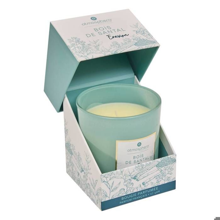 Bougie Parfumée Atmosphera Chéri 310g - Pot Céramique, 2 Mèches, Senteurs Cannelle/jasmin/rose - 13