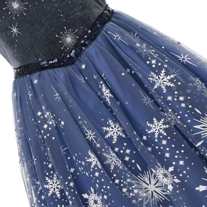 Robe reine des neiges bleue 3/4 ans Autres Bleu - Cdiscount Jeux - Jouets