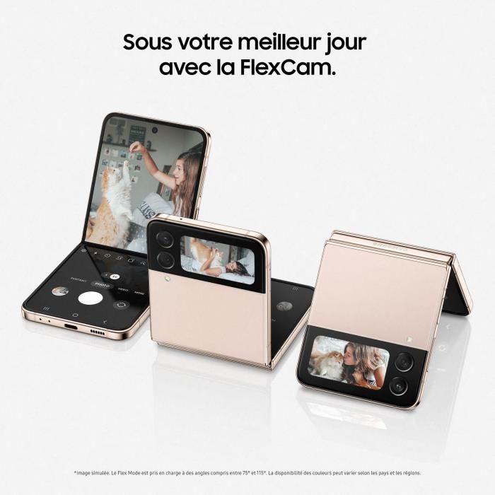 Carte mère de remplacement OEM Samsung Galaxy Z Flip4 SM-F721U - 128 Go Verizon