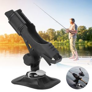 Support Canne à Pêche Marine Compact – Fixation Pour Bateau, Yacht – Acier Carbone Rouge (neuf)