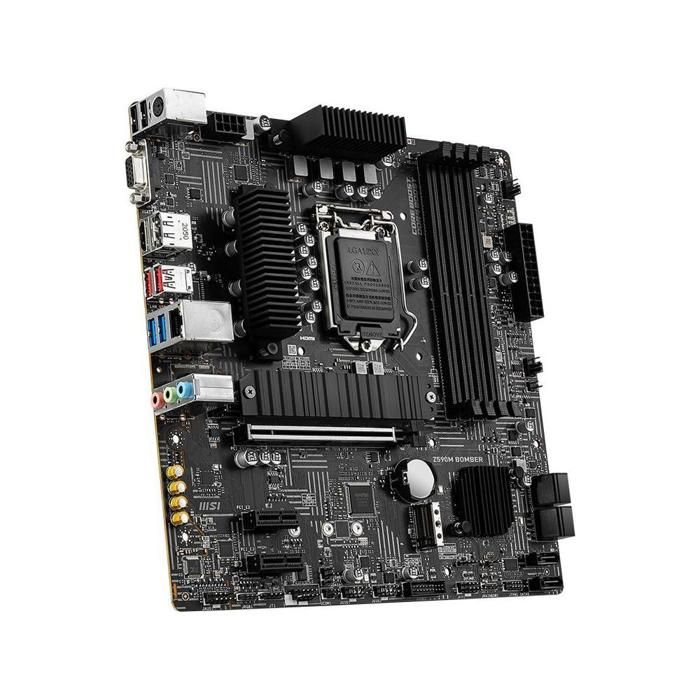 Carte mère MSI Z590M BOMBER Intel Z590 LGA 1200 4xDDR4 SDRAM 128 Go ...