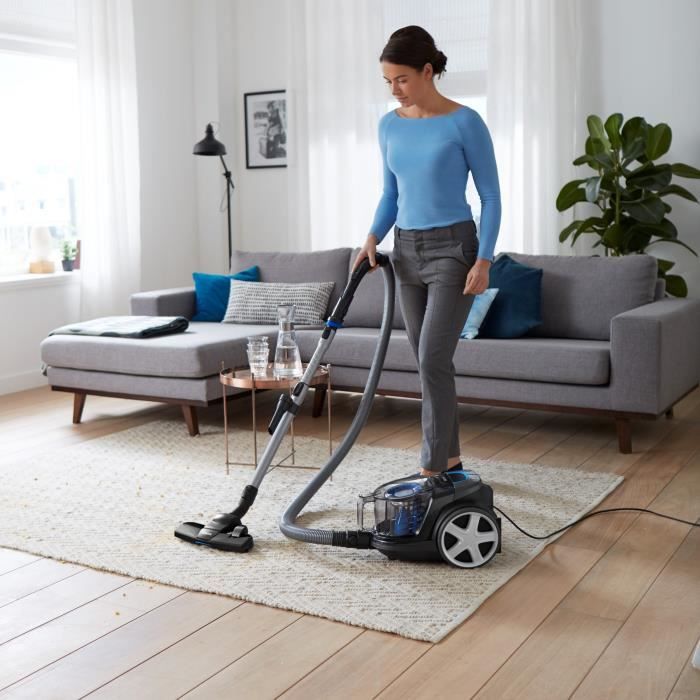 Aspirateur sans sac Philips PowerPro Compact - 900 W - noir