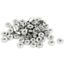 M1.2 x 1.2mm Nickel à l/'Hexagone écrous fixation Ton argent 200PCS