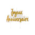 Bougie Sur Pique Joyeux Anniversaire Doree Pailletee 8 X 5 Cm Achat Vente Kit De Decoration Cdiscount Bougie Sur Pique Joyeux Anniversaire Doree Pailletee 8 X 5 Cm Achat Vente Kit De Decoration Cdiscount