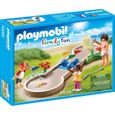 PLAYMOBIL - Family Fun Le Camping - Mini-golf - 46 pièces - Pour enfants de 4 ans et plus-0