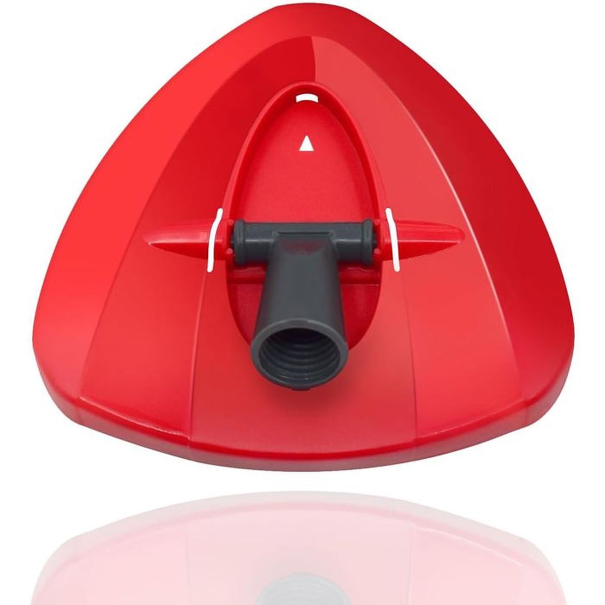 SOSALUK 4 Recharges Serpillère Microfibre + 1 Base Rouge – Compatible Vileda Turbo & Easy Wring And Clean – Absorption Maximale