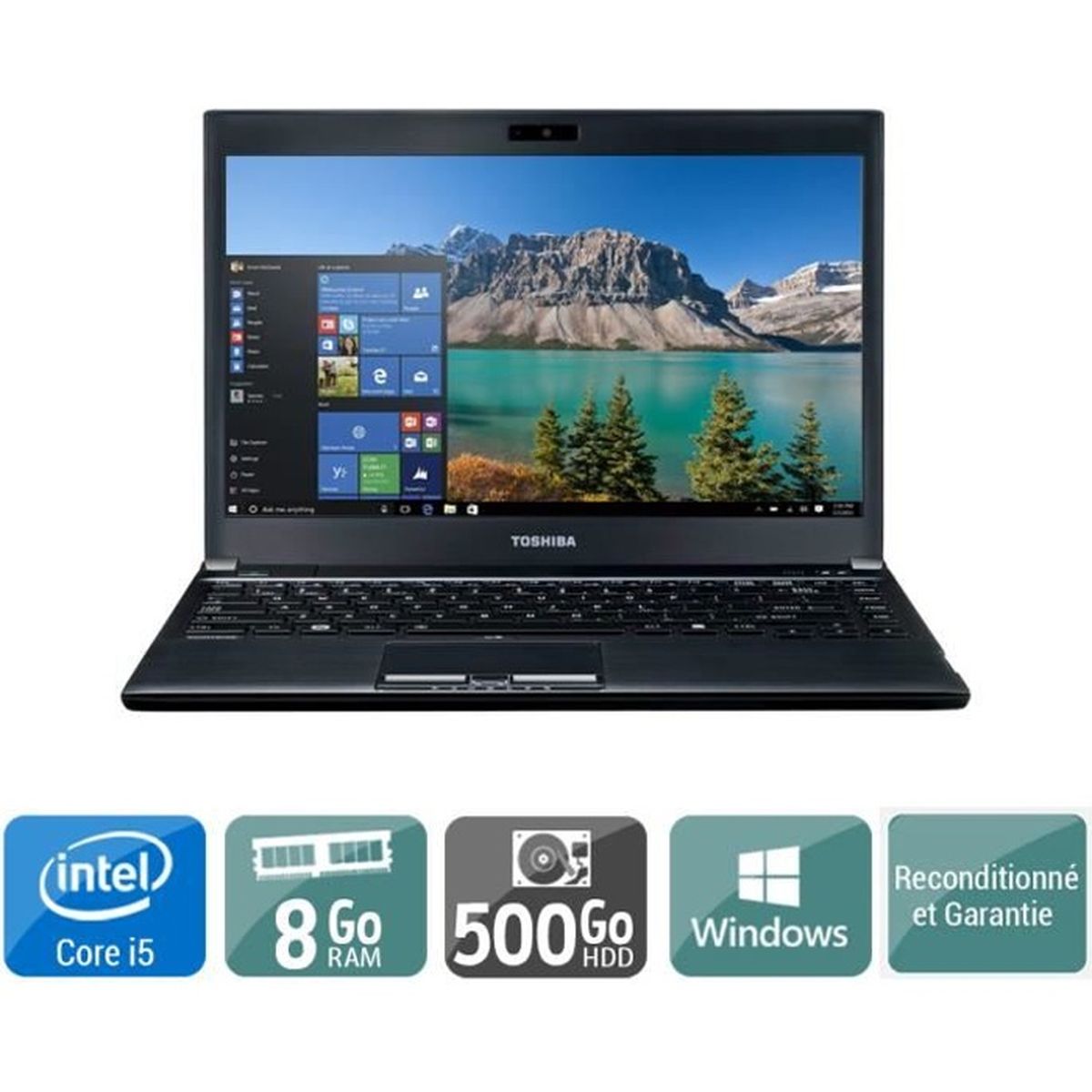 Ordinateur portable  PORTEGE R930 core i5 8 go