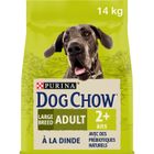 DOG CHOW Chien Adult Large Breed avec de la Dinde - 14 KG - Croquettes pour chien adulte
