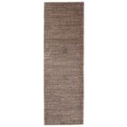 TAPISO Tapis de Couloir Passage Poil Court SARI Marron Moucheté Polypropylène Intérieur 90x280 cm