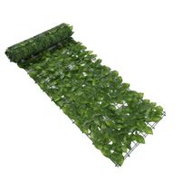 VGEBY Clôture Feuille Artificielle VGEBY Haie de feuilles artificielles La jardin gazon Pomme imprimée en couleur 0,5x3 mètres