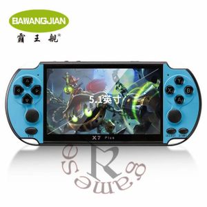 JEU CONSOLE RÉTRO bleu bleu - Console de jeu Portable X7 Plus pour e