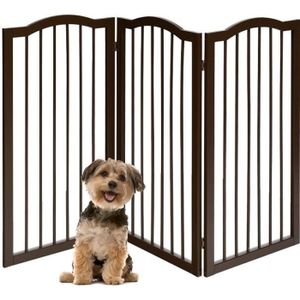Barrière de sécurité en bois - Extensible 30 à 90 cm - Hauteur 90 cm - Pour  chien - Cdiscount